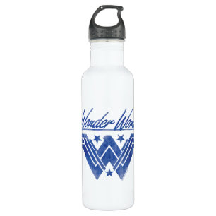 Wonder Woman Stacked Stars Symbol 710 Ml Water Bottle