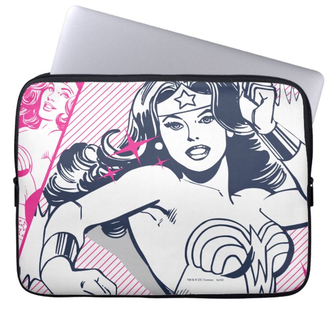 Wonder Woman Strength & Power Laptop Sleeve (Front)