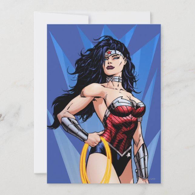 Wonder Woman & Sword Invitation (Front)