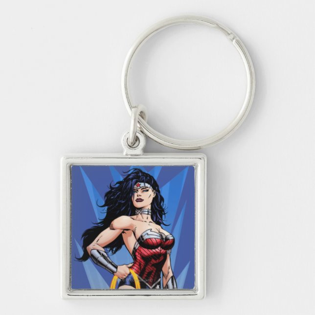 Wonder Woman & Sword Key Ring (Front)