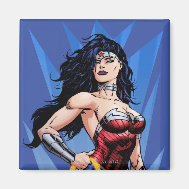 Wonder Woman & Sword Magnet (Front)