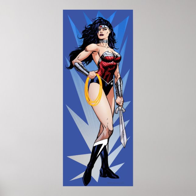 Wonder Woman & Sword Poster (Front)