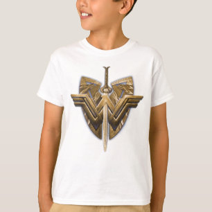 Wonder Woman Symbol With Sword of Justice T-Shirt