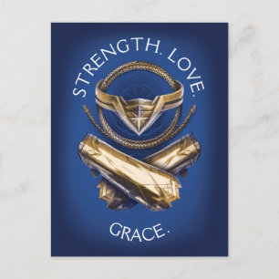 Wonder Woman Tiara, Lasso, and Bracelets Postcard