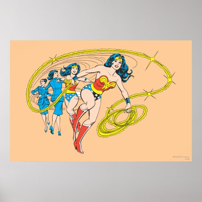 Wonder Woman Transform Poster (Front)