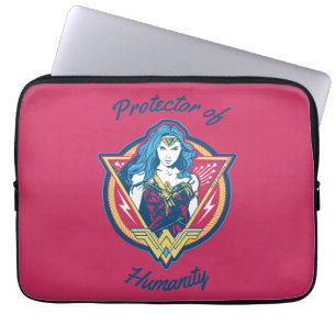 Wonder Woman Tri-Colour Graphic Template Laptop Sleeve