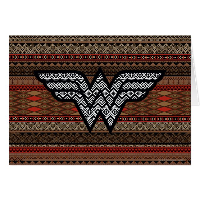 Wonder Woman Tribal Pattern (Front Horizontal)
