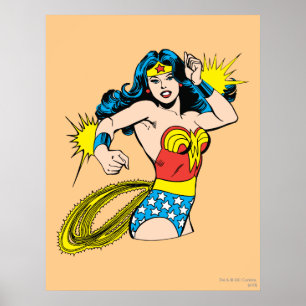 Wonder Woman Twist with Glowing Cuffs Poster