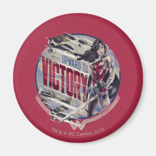Wonder Woman Upward To Victory Magnet
