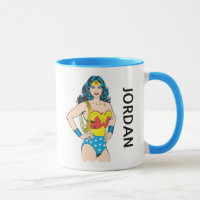 Wonder Woman | Vintage Pose | Add Your Name
