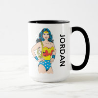 Wonder Woman | Vintage Pose | Add Your Name
