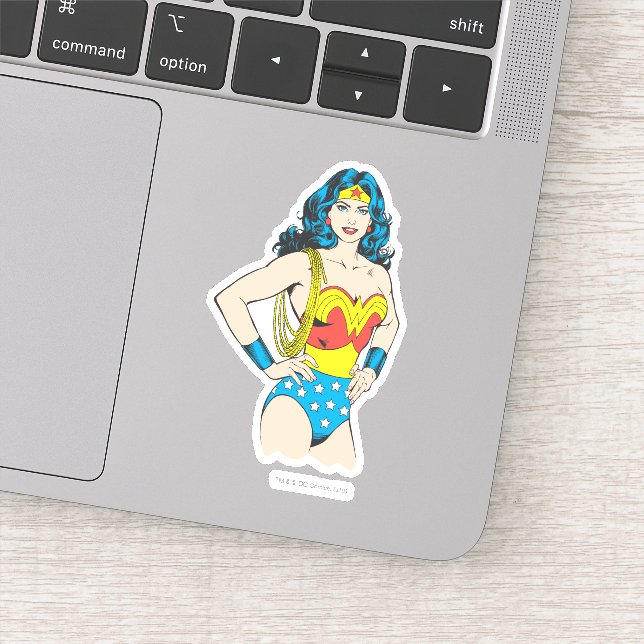 Wonder Woman | Vintage Pose with Lasso (Detail)