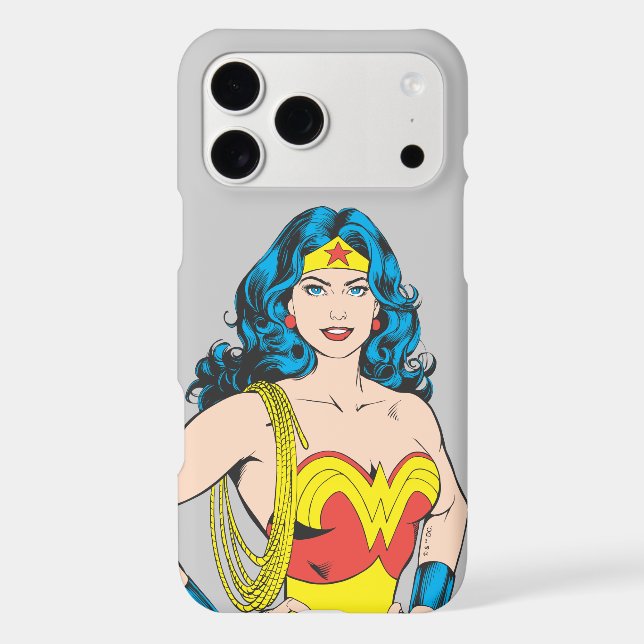 Wonder Woman | Vintage Pose with Lasso (Back)