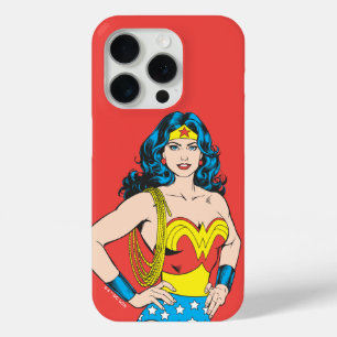 Wonder Woman   Vintage Pose with Lasso iPhone 15 Pro Case