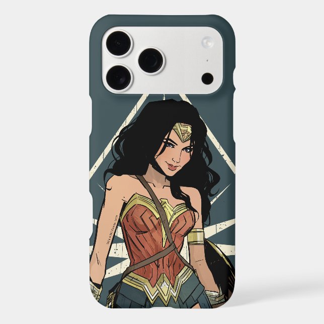 Wonder Woman With Sword Comic Art (Back)
