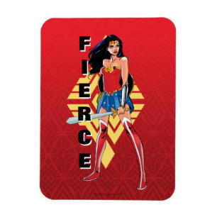 Wonder Woman With Sword - Fierce Magnet