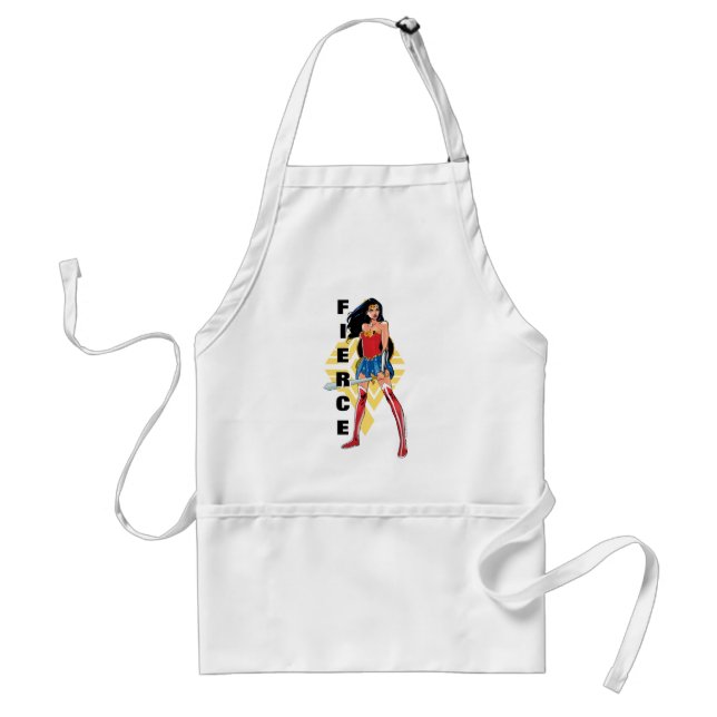 Wonder Woman With Sword - Fierce Standard Apron (Front)
