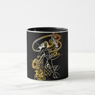 Wonder Woman Yellow Fade Mug