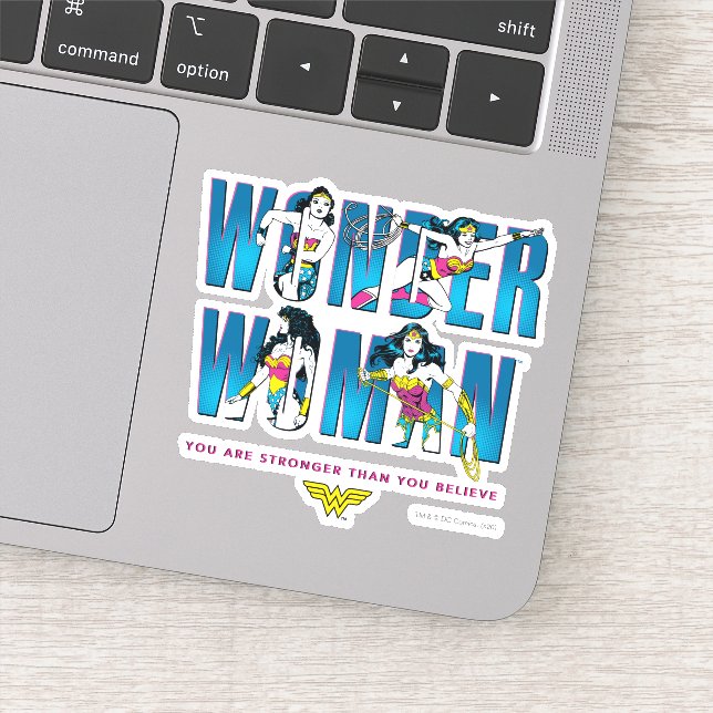 Wonder Woman "You Are Stronger Than You Believe" (Detail)