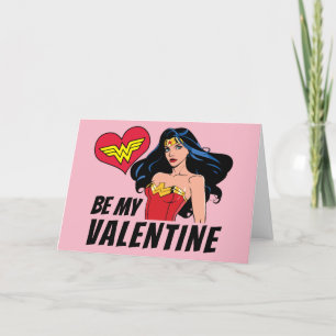 Wonder Woman   You're Wonderful Valentine Holiday Card