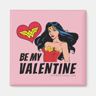 Wonder Woman   You're Wonderful Valentine Magnet