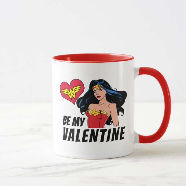Wonder Woman | You're Wonderful Valentine Mug (Right)
