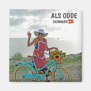 Wonderful Als Odde, Denmark Magnet! Magnet