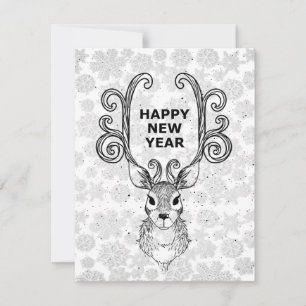 Wonderful, Awesome, Gorgeous New Year  Holiday Card