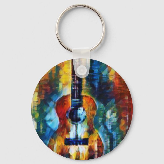 Wonderful Bass Guitar Key Ring (Front)