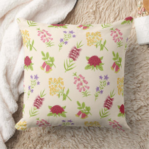 Wonderful Botanical Floral Design Cushion
