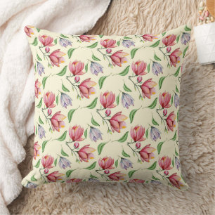 Wonderful Botanical Floral Design Cushion