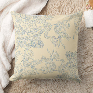 Wonderful Botanical Floral Design Cushion