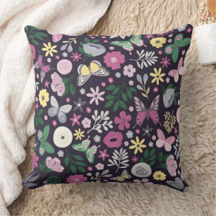Wonderful Botanical Floral Design Cushion