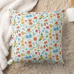 Wonderful Botanical Floral Design Cushion