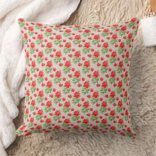 Wonderful Botanical Floral Design Cushion