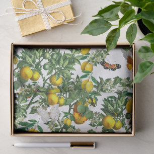 Wonderful Botanical Floral Design Tissue Paper