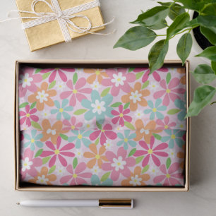 Wonderful Botanical Floral Design Tissue Paper