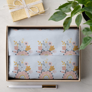 Wonderful Botanical Floral Design Tissue Paper