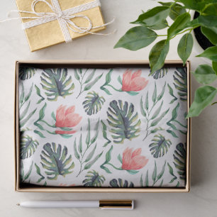 Wonderful Botanical Floral Design Tissue Paper