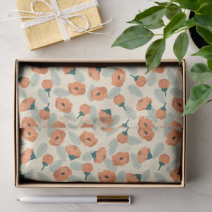Wonderful Botanical Floral Design Tissue Paper