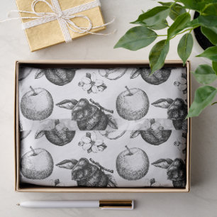 Wonderful Botanical Floral Design Tissue Paper