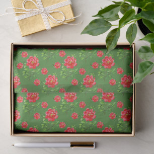Wonderful Botanical Floral Design Tissue Paper