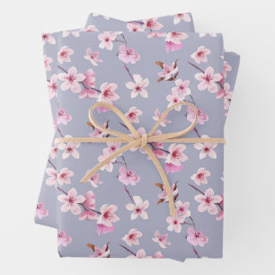Wonderful Botanical Floral Design Wrapping Paper Sheet