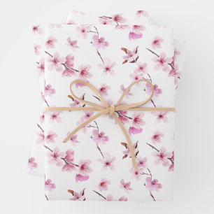 Wonderful Botanical Floral Design Wrapping Paper Sheet