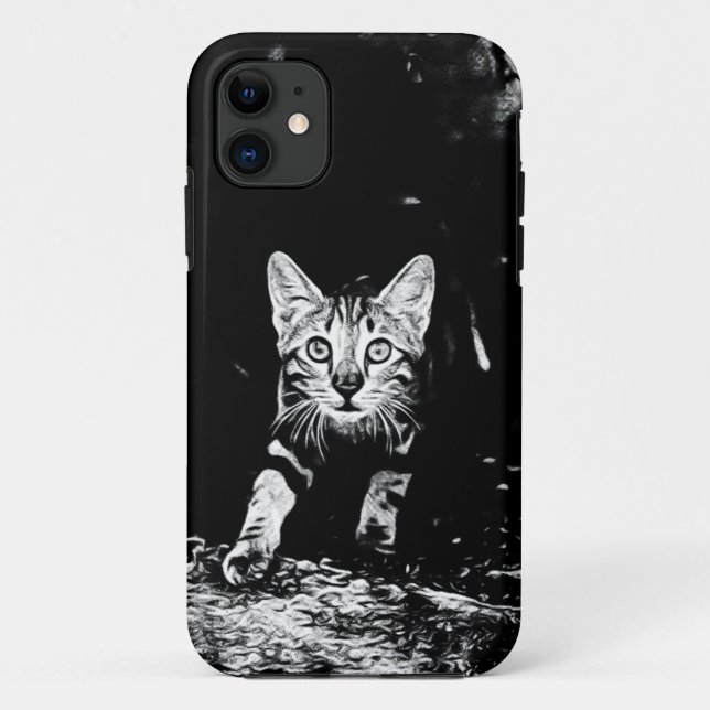 Wonderful Cat Artwork Case-Mate iPhone Case (Back)