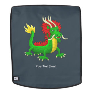 Wonderful Chinese Dragon Illustration  Backpack