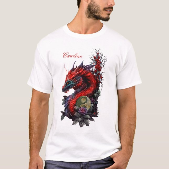 Wonderful chinese dragon T-Shirt (Front)