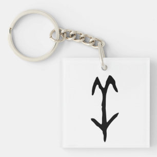 Wonderful Chinese Zodiac-Goat-#001- Key Ring
