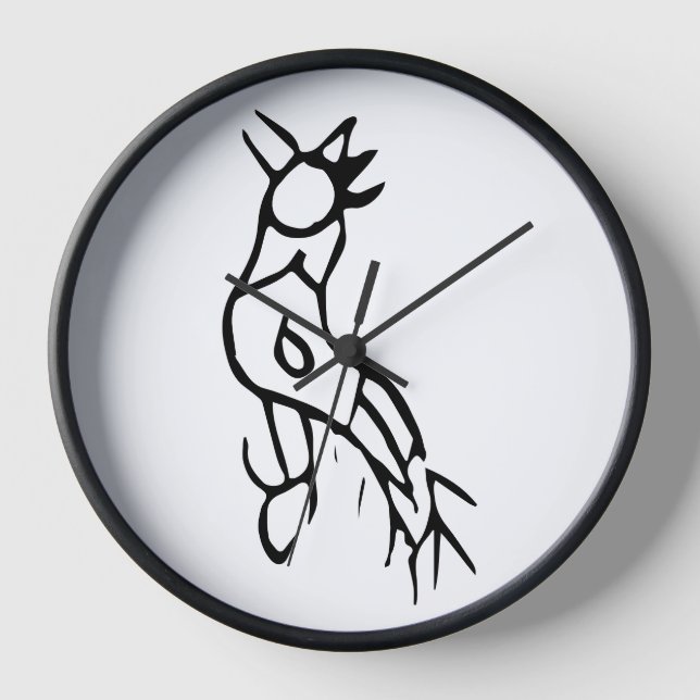 Wonderful Chinese Zodiac-Rooster#001- Clock (Front)