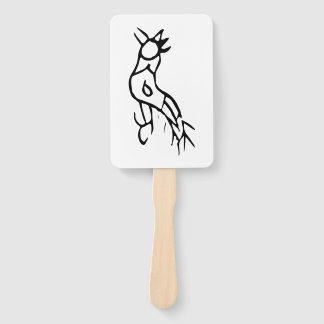 Wonderful Chinese Zodiac-Rooster#001- Hand Fan
